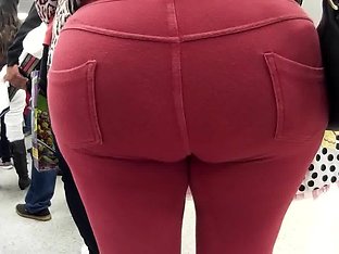 We love jeans in red