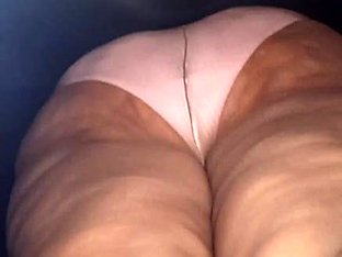 Black granny upskirt