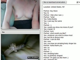 Curious girl with perfect tits and meaty pussy on chat